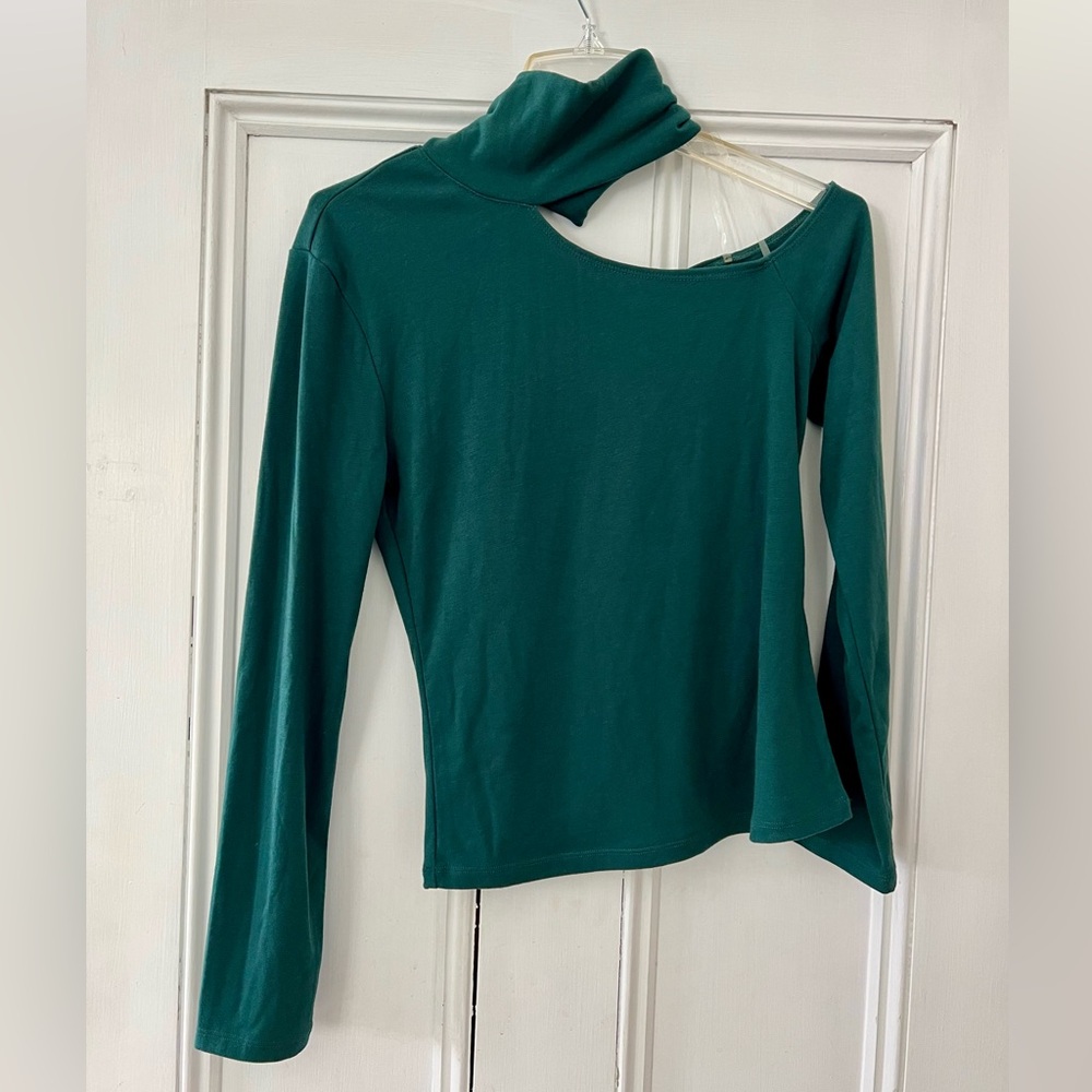 LUSH brand one shoulder top NWT